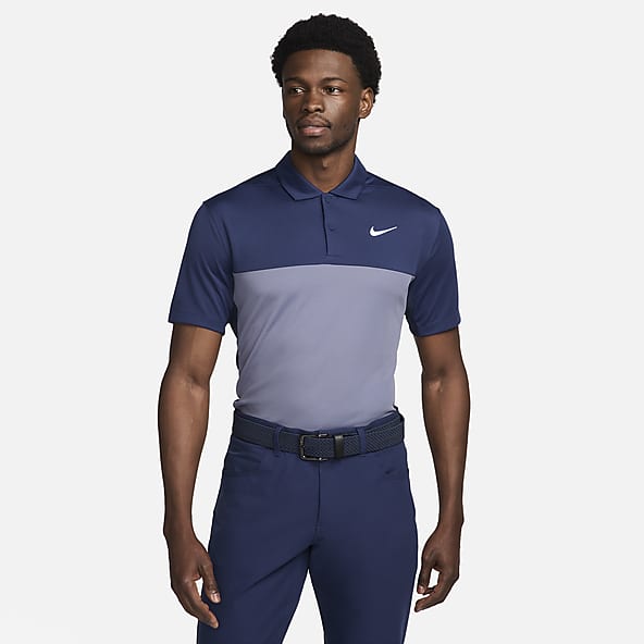 Nike collarless golf tops hot sale